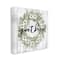 Stupell Industries Gather Floral Wreath Canvas Wall Art